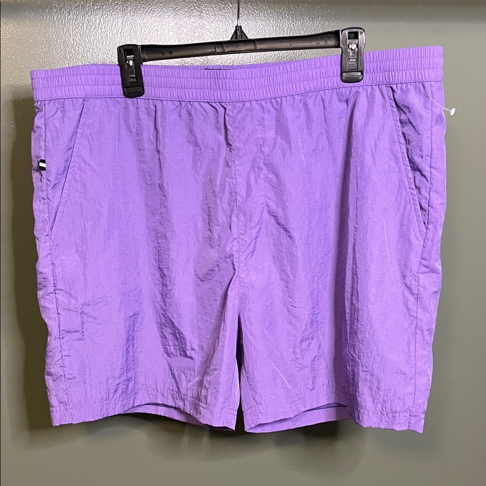 Vibrant Purple Men's Swim Trunks